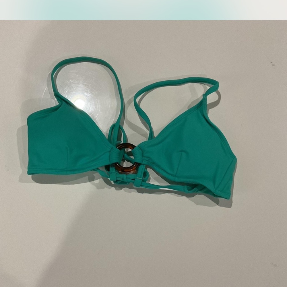 H&M Green Bikini Top